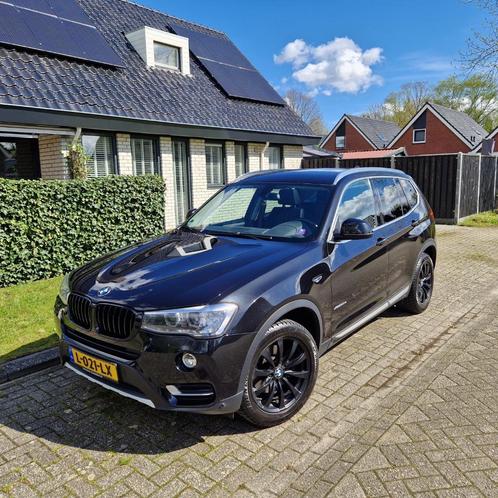 BMW X3 20D Xdrive High Exe Aut8 10/2017 Zwart, Pano, trekh., Auto's, BMW, Particulier, X3, 4x4, ABS, Achteruitrijcamera, Adaptive Cruise Control