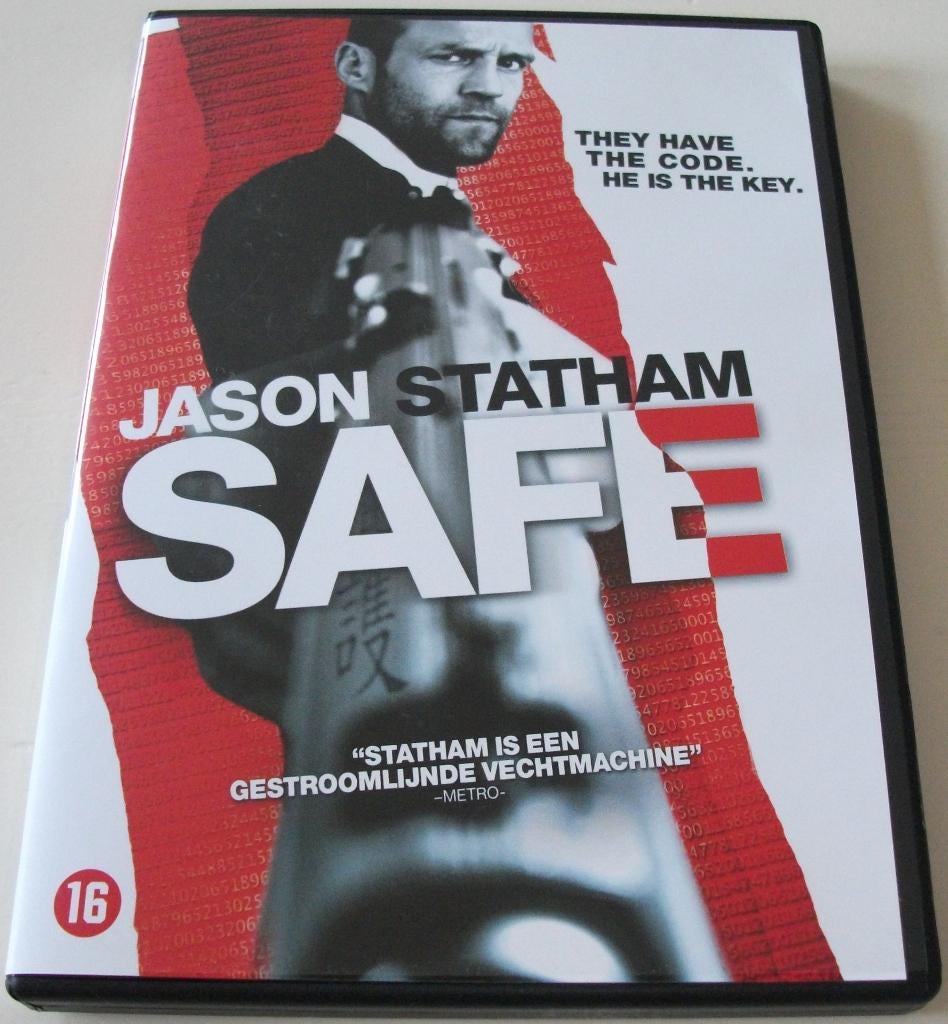 Dvd *** SAFE *** They have the code. He is the key., Vanaf 16 jaar, Ophalen of Verzenden, Zo goed als nieuw, Actiethriller