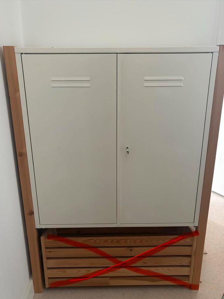Ikea Ivar kast exclusief houten rolbak, Huis en Inrichting, Kasten | Overige, Gebruikt, Ophalen