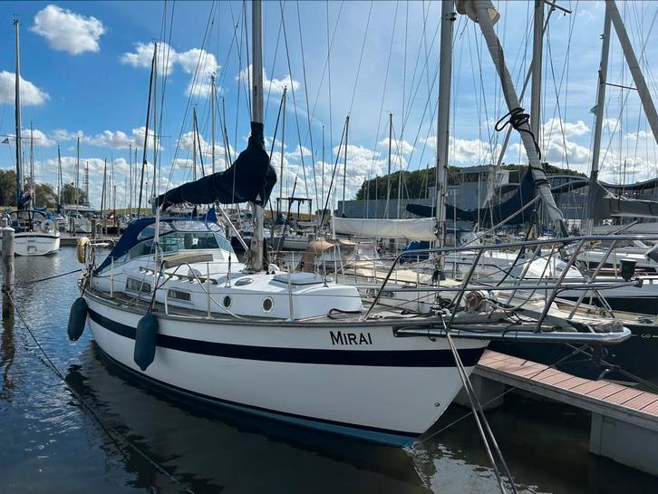 Zeilboot Taling 32, Watersport en Boten, Kajuitzeilboten en Zeiljachten, Gebruikt, Tourjacht of Cruiser, Polyester, 9 tot 12 meter