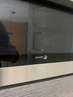 Moderne greeploze houtkleurige rechte keuken+GEDEMONTEERD, Huis en Inrichting, Wit, Enkelwandige keuken, Ophalen of Verzenden