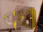 Hamster kooi, Dieren en Toebehoren, Knaagdieren en Konijnen | Hokken en Kooien, Kooi, Minder dan 75 cm, Zo goed als nieuw, Hamster