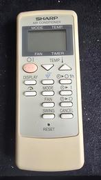 Sharp Air Conditioner Afstandsbediening CRMC-A657JBEZ, Gebruikt, Tv, Ophalen of Verzenden, Origineel