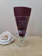 Vintage bierglas Gordon Highland Scotch Ale geslepen rand, Verzamelen, Biermerken, Verzenden, Zo goed als nieuw, Glas of Glazen
