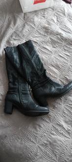 Elegante zwarte Rieker laarzen - maat 41, Kleding | Dames, Schoenen, Hoge laarzen, Zwart, Ophalen of Verzenden, Gedragen