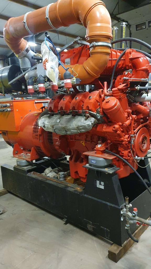 Liebherr WKK BHKW 413kVA aggregaat / generator, Doe-het-zelf en Verbouw, Aggregaten, Gebruikt, Overige typen, 30 kVA of meer, Elektrisch startend