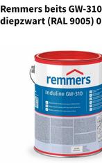 Remmers GW310 zwart GEZOCHT, Doe-het-zelf en Verbouw, Verf, Beits en Lak, 5 tot 10 liter, Zwart, Ophalen of Verzenden, Verf