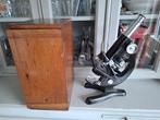 Oude microscoop in kist- Gemerkt Beck London, Audio, Tv en Foto, Optische apparatuur | Microscopen, Ophalen of Verzenden, Gebruikt