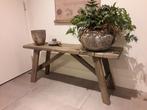 Prachtige houten bankje, Ophalen of Verzenden, Nieuw, Hout