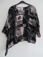 Aparte BLOUSE Zwart / Wit, Kleding | Dames, Blouses en Tunieken, Ophalen of Verzenden, Zo goed als nieuw, Maat 46/48 (XL) of groter