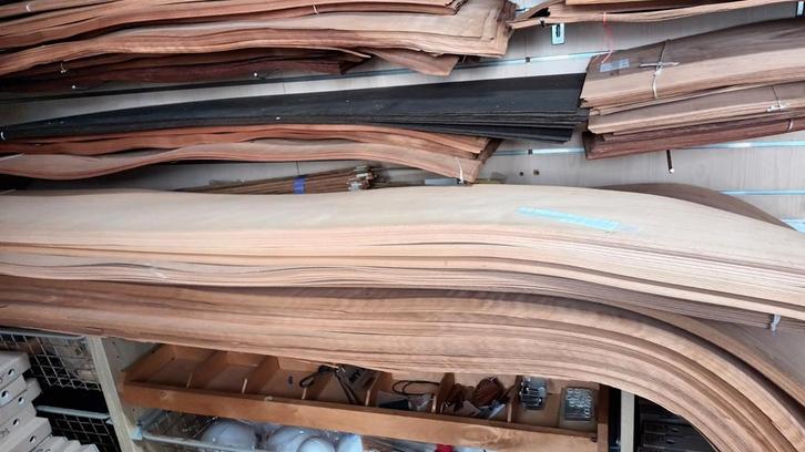 Houtfineer Diverse Soorten, Doe-het-zelf en Verbouw, Hout en Planken, Nieuw, Plank, Overige houtsoorten, Minder dan 200 cm, Minder dan 25 mm