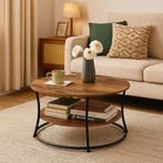 Salontafel - Vintage - 80x45cm, Ophalen, 50 tot 100 cm, Rond, Nieuw