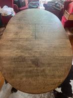 Houten eettafel (Ovaal), Ophalen, Gebruikt, 50 tot 100 cm, Vijf personen of meer
