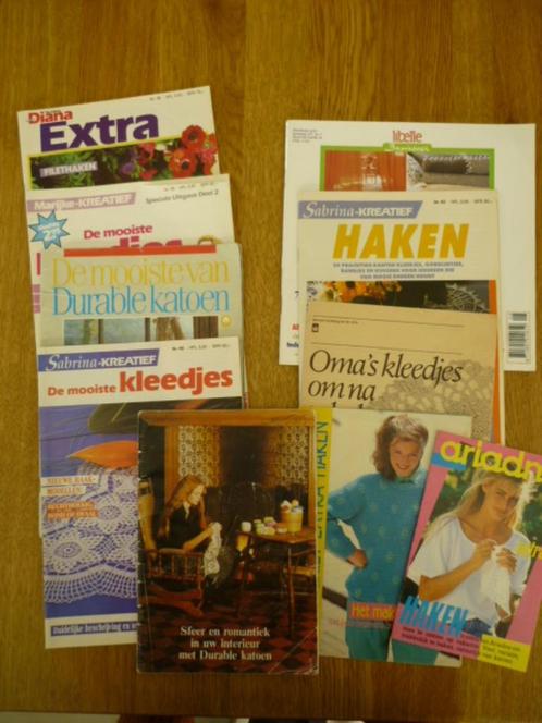 Vintage haakpatronen diverse boekjes Diana - Sabrina, Hobby en Vrije tijd, Breien en Haken, Gebruikt, Haken, Patroon of Boek, Ophalen of Verzenden