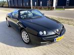 Alfa Romeo Spider Convertible 2.0 Twin Spark 16V Zwart 1999, Auto's, 1345 kg, 74 €/maand, Zwart, Cabriolet