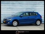 Volkswagen Polo 1.0 TSI Carplay Nav Parkeersensor Adapt Crui, Auto's, Voorwielaandrijving, Gebruikt, Blauw, 49 €/maand