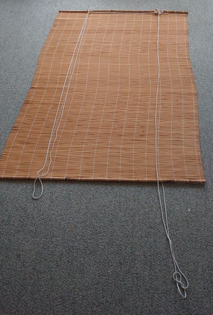 Rolgordijnen van riet/bamboe – 2 varianten, Huis en Inrichting, Stoffering | Gordijnen en Lamellen, Gebruikt, 150 tot 200 cm, 100 tot 150 cm