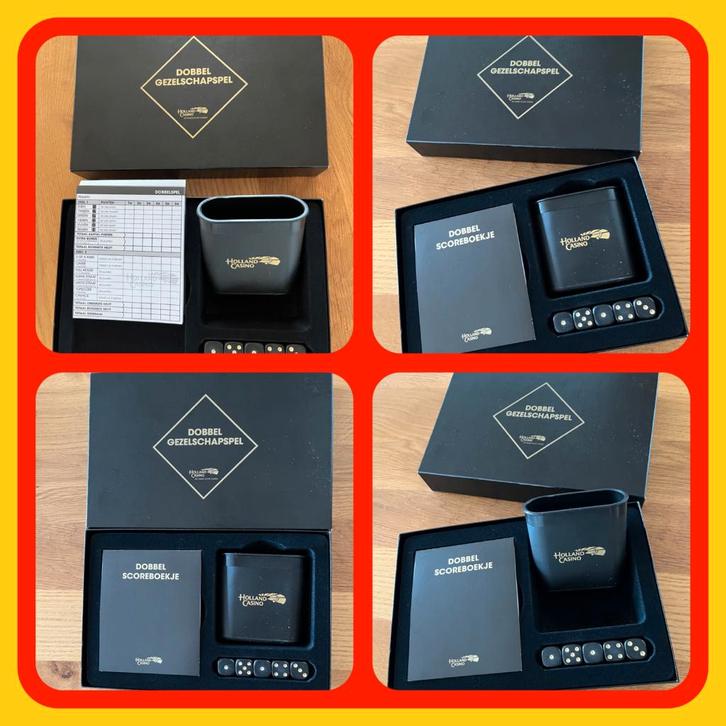 116. Dobbel Gezelschap spel (Yahtzee) Holland Casino NIEUW, Hobby en Vrije tijd, Gezelschapsspellen | Bordspellen, Nieuw, Ophalen of Verzenden