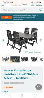 Tuinset Hartman, Tuin en Terras, Tuinsets en Loungesets, Ophalen, Gebruikt, Kunststof