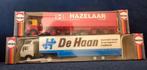 Herpa 1:87 twee NL trucks, Hobby en Vrije tijd, Modelauto's | 1:87, Ophalen of Verzenden, Zo goed als nieuw, Bus of Vrachtwagen