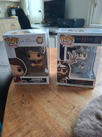 Funko Pop! Jaskier & Druid - The Witcher & Diablo beschikbaar voor biedingen