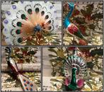 Oude kerstbal pauw in de hoofdrol, Diversen, Kerst, Ophalen of Verzenden