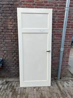 Oude deur jaren 30, Doe-het-zelf en Verbouw, Deuren en Horren, Ophalen, Zo goed als nieuw, Binnendeur, 200 tot 215 cm