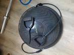 Tunturi balanstrainer bal (bosu bal) met fitnesselastieken, Sport en Fitness, Ophalen, Zo goed als nieuw, Fitnessbal