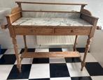 Landelijk brocante badkamermeubel, Huis en Inrichting, Ophalen, 100 tot 150 cm, Overige typen, Zo goed als nieuw