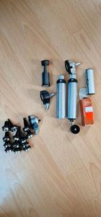 Heine otoscopen met diverse accessoires  en Compact 4 set, Diversen, Ophalen of Verzenden, Zo goed als nieuw