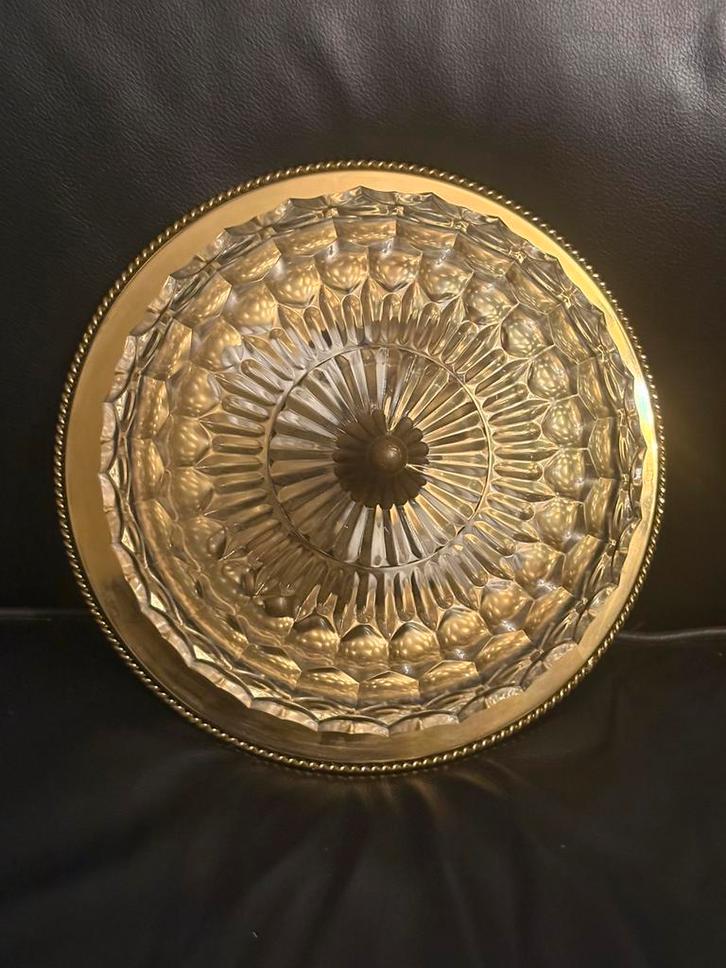 Orrefors plafondlamp van Carl Fagerlund voor Lyds, jaren 60., Huis en Inrichting, Lampen | Plafondlampen, Zo goed als nieuw, Ophalen of Verzenden