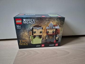 Lego 40632 Brickheadz Arwen & Aragorn (NIEUW) beschikbaar voor biedingen