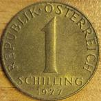 OOSTENRIJK 1 schilling 1977 KM#2886 VERY FINE, Ophalen of Verzenden, Oostenrijk, Losse munt