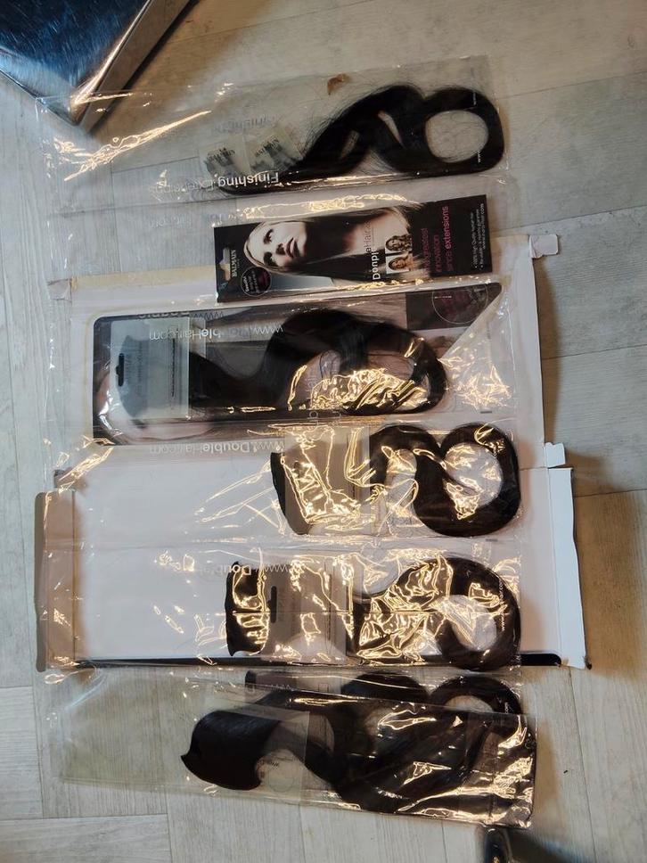 Balmain Double Hair Set - Echt Haar 40 cm 6 stuks, Sieraden, Tassen en Uiterlijk, Uiterlijk | Haarverzorging, Nieuw, Pruik of Haarverlenging
