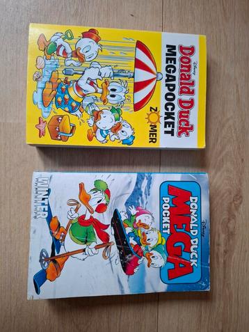 2 Donald duck pockets mega pocket zomer en winter beschikbaar voor biedingen