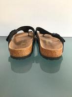 GRATIS VERZENDEN | BIRKENSTOCK Gizeh zwarte slippers 42, Slippers, Verzenden, Zwart, Zo goed als nieuw