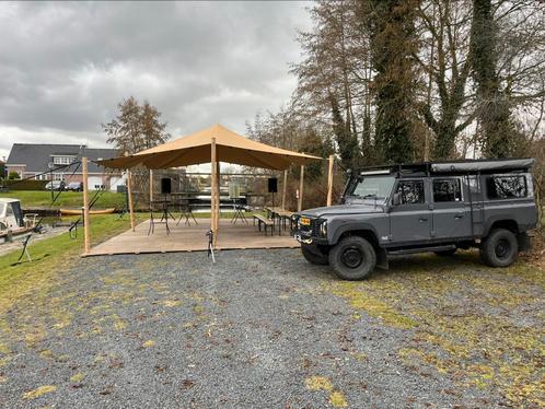 Stretch tent te huur, Hobby en Vrije tijd, Feestartikelen | Verhuur, Zo goed als nieuw, Overige, Ophalen of Verzenden