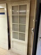 Deur met glas 79breed 210 hoog, Doe-het-zelf en Verbouw, Ophalen of Verzenden, Zo goed als nieuw