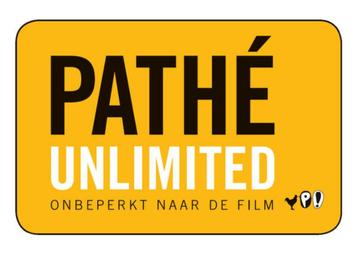 2x Pathé Unlimited Card (4 maanden geldig), film, Card