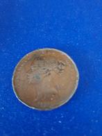 bronze pennie vicktoria 1853  gew 18.52, Ophalen of Verzenden, Overige landen, Overige waardes, Losse munt