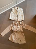 Jasje roezels 152 en bodywarmer bont Shoeby, Ophalen, Zo goed als nieuw, Meisje, Jas