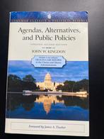 Agendas, Alternatives, and Public Policies - Kingdon, Ophalen of Verzenden, Zo goed als nieuw, Politiek en Staatkunde, Wereld