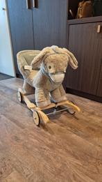 Houten hobbel ezel Milly Mally met wieltjes, Ophalen, Gebruikt