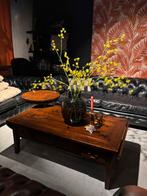 Teakhouten Manorstyle Salontafel  Uitklapbaar zgan, Antiek en Kunst, Antiek | Meubels | Tafels, Ophalen of Verzenden