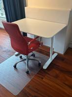 Luxe bureaustoel rood, Huis en Inrichting, Bureaustoelen, Ophalen, Zo goed als nieuw, Rood