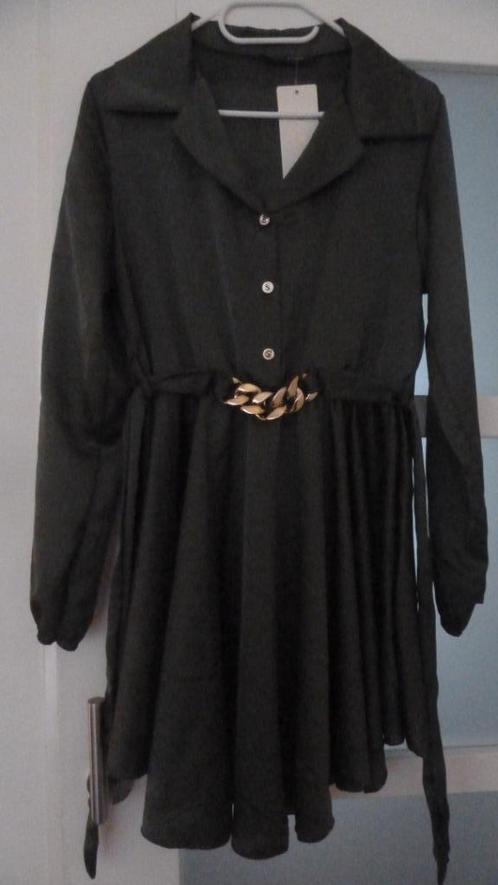 jurk maat M, Kleding | Dames, Jurken, Nieuw, Maat 38/40 (M), Groen, Onder de knie, Ophalen of Verzenden