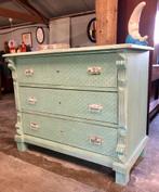 Ladekast, commode, brocante kast, Ophalen, Gebruikt, 100 tot 150 cm, Metaal