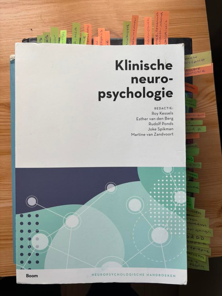 Klinische neuropsychologie, Kessels, Ophalen of Verzenden, Gelezen