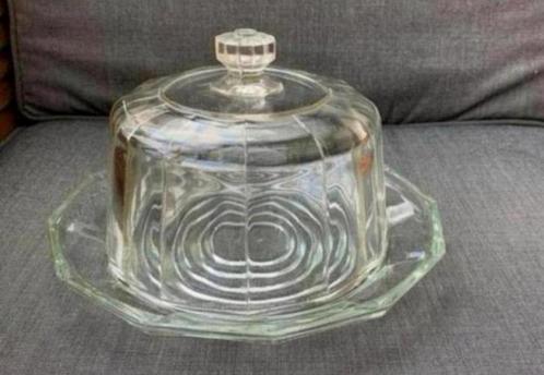 Brocante Glazen Stolp of Brocante Glazen Wijnkoeler. ZGAN, Antiek en Kunst, Curiosa en Brocante, Ophalen of Verzenden