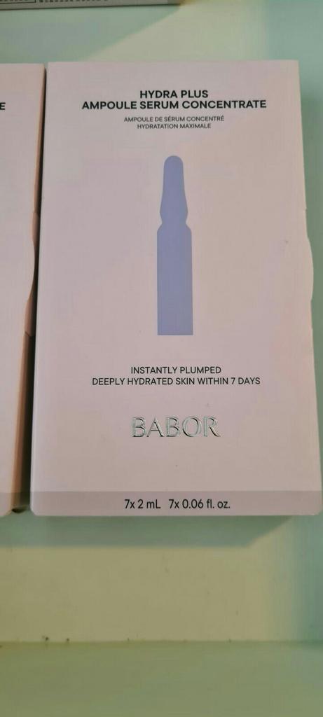 Babor hydra plus hydratation ampullen 7x2ml, Sieraden, Tassen en Uiterlijk, Uiterlijk | Gezichtsverzorging, Nieuw, Gehele gezicht